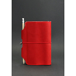 Кожаный блокнот BlankNote 3.0 Красный (BN-SB-3-mi-coral)