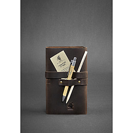 Кожаный блокнот BlankNote 1.0 Темно-коричневый (BN-SB-1-st-o)