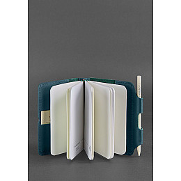 Кожаный блокнот BlankNote 3.0 Темно-зеленый (BN-SB-3-malachite)