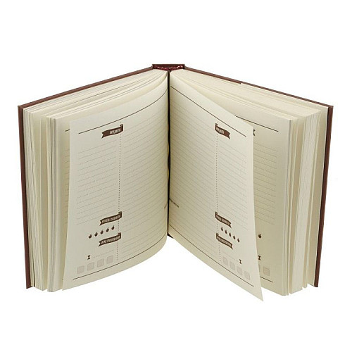 Кук-бук BlankNote Книга кулінарних секретів Коричневий (BN-CookB-st)