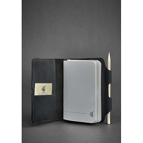 Шкіряний блокнот BlankNote 3.0 Чорний (BN-SB-3-mi-g)