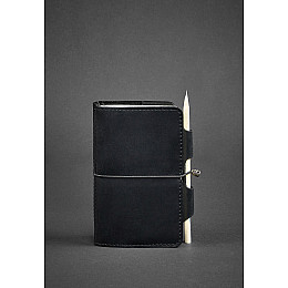 Кожаный блокнот BlankNote 3.0 Черный (BN-SB-3-mi-g)