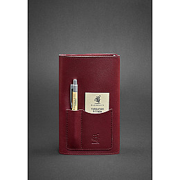 Кожаный блокнот BlankNote 2.0 Бордовый (BN-SB-2-St-vin)
