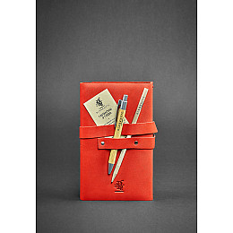 Кожаный блокнот BlankNote 1.0 Красный (BN-SB-1-st-coral)