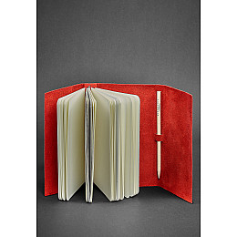 Кожаный блокнот BlankNote 1.0 Красный (BN-SB-1-st-coral)