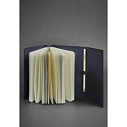 Кожаный блокнот BlankNote 1.0 Ночное небо Темно-синий (BN-SB-1-st-nn)