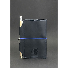 Кожаный блокнот BlankNote 3.0 Ночное небо Темно-синий (BN-SB-3-mi-nn)