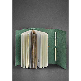 Кожаный блокнот BlankNote 1.0 Зеленый (BN-SB-1-st-iz)