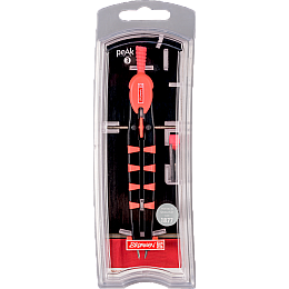 Циркуль Brunnen Peak 3 170 мм Чорний з рожевим (1049531752)