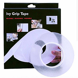 Стрічка кріплення Ivy Grip Tape Super 3 м Прозорий (127998694)