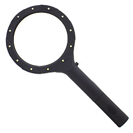 Ручна Лупа Lesko з LED підсвічуванням 12 світлодіодів