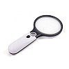 Лупа с двумя линзами и подсветкой Hand Held 6903ab 45х 2.5