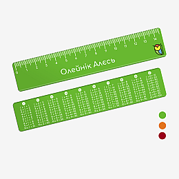 Именная линейка Fairy Tala 15 см Зеленый (FTRL15GREEN)