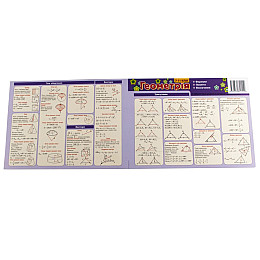 Картонка-подсказка ZIRKA Геометрия 7-11 кл 66447