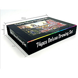 Подарочный набор профессиональных цветных карандашей Yover 72 цвета