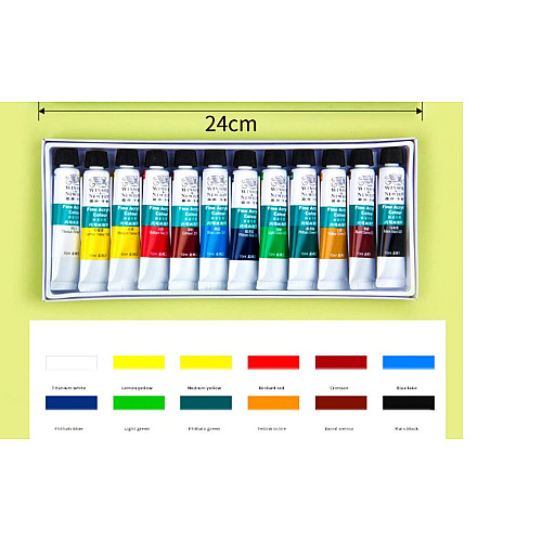 Профессиональный набор акриловых красок Winsor & Newton (12 * 10 мл.) WN-A083/12