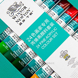 Професійний набір акрилових фарб Winsor & Newton (12 * 10 мл.) WN-A083/12