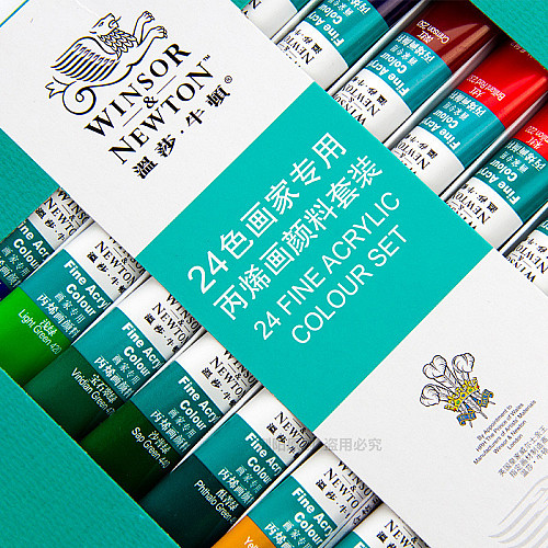 Профессиональный набор акриловых красок Winsor & Newton (12 * 10 мл.) WN-A083/12