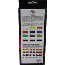 Набір художніх олійних фарб в тубах 12 кольорів по 12 мл.