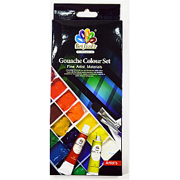 Гуашеві фарби у тубах 12 кольорів по 12мл.