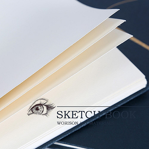 Скетчбук Worison (Sketch book) 32 листа, 160 г/м2 , 19*27 см. (B11616)