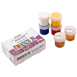 Набор для декорирования в технике кракелюр 