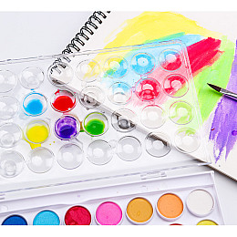 Краски акварельные YOVER (большие кюветы) 36 цветов