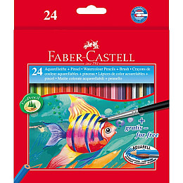 Набор акварельных карандашей Faber-Castell 24 цвета
