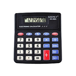 Калькулятор простой Keenly KK 268 A черный