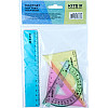 Набор линеек Kite Ruler Set разноцветный (K17-281)