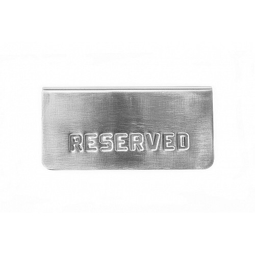 Табличка настольная One Chef RESERVED