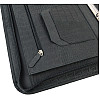 Деловая папка для документов из кожи под крокодила Portfolio Черный (Port1021 croco black)