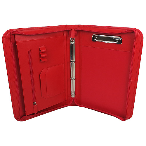 Деловая папка для документов из кожи Portfolio Красный (Port1021 red)