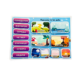 Многоразовый календарь для мальчика Lipoland 297 х 850 мм А4 102002