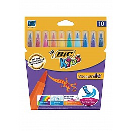 Фломастеры BIC visaquarelle 10 цветов 10 шт (3270220001553)