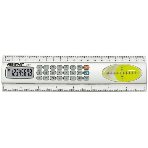 Калькулятор - линейка ASSISTANT AC-4101 8 разрядов