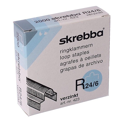 Скобы Skrebba R24/6 2000 шт