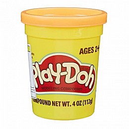 Баночка пластилина Play-Doh оранжевый B6756 (2000904596577)