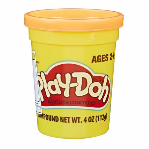 Баночка пластилина Play-Doh оранжевый B6756 (2000904596577)