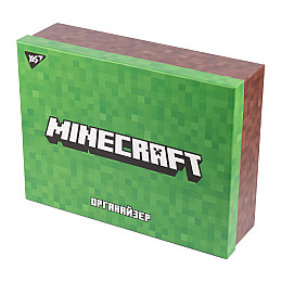 Настольный органайзер в наборе YES Minecraft' картонный 4 предмета (450108)