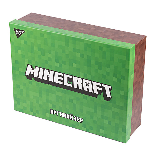 Настільний органайзер в наборі YES Minecraft картонний 4 предмети (450108)