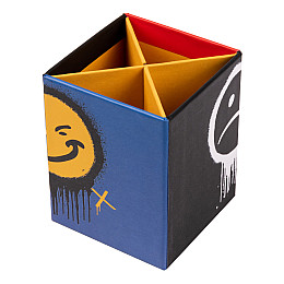 Настільний органайзер у наборі YES Melt Smile картонний 4 предмети (450131)