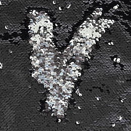 Сумка-мішок YES Black Sequins  (557659)