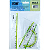 Набір лінійок Ruler Set салатовий Kite (K17-280-09)