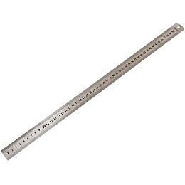 Линейка металлическая Polax 50 см (38-011)