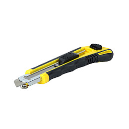 Ніж будівельний Sigma 18 мм Чорний/Жовтий (8211111)