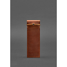 Кожаный чехол для ручек 1.0 светло-коричневый Crazy Horse BlankNote