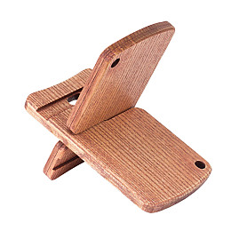 Деревянная подставка для телефона с чехлом Minkovka Древесина ясеня 13 см/8 см Кармен (27364)