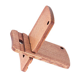 Деревянная подставка для телефона с чехлом Minkovka Древесина ясеня 13 см/8 см Кармен (27364)