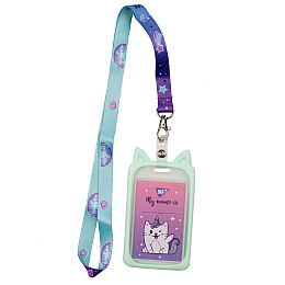 Бейдж на стрічці YES Glamour вушка (940305)